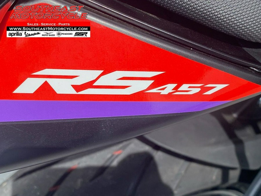 2025 Aprilia RS 457 Racing Stripes