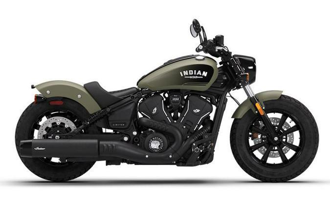 2026 Indian Motorcycle® Scout® Bobber Limited +Tech Moss Green Smoke