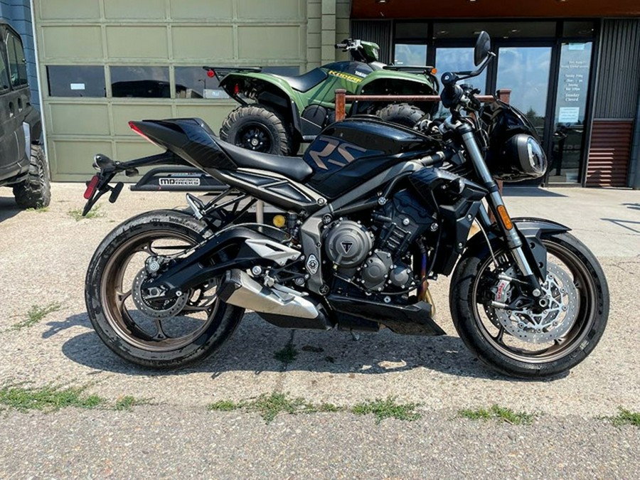 2023 Triumph Street Triple RS Carbon Black