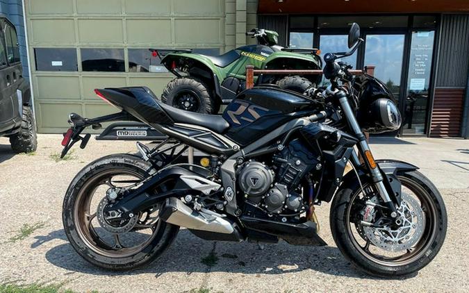 2023 Triumph Street Triple RS Carbon Black