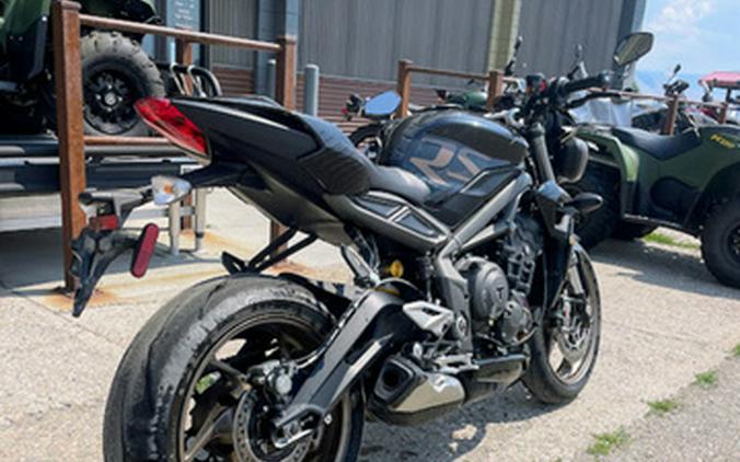 2023 Triumph Street Triple RS Carbon Black