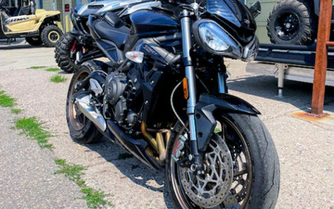 2023 Triumph Street Triple RS Carbon Black