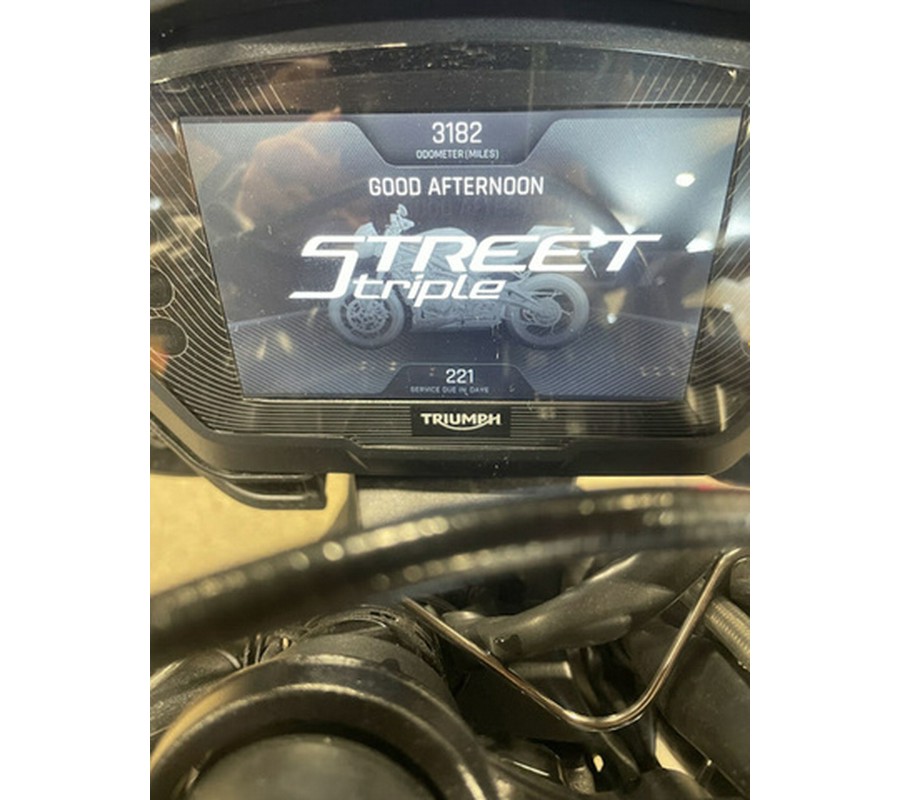 2023 Triumph Street Triple RS Carbon Black