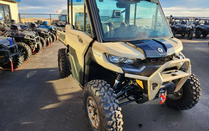 2024 Can-Am® Defender Limited HD10 Desert Tan & Timeless Black