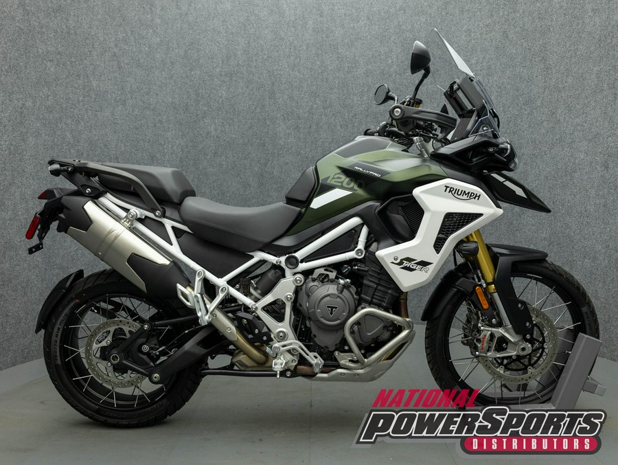 2023 TRIUMPH TIGER 1200 RALLY PRO