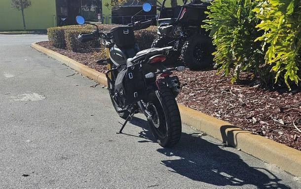 2024 Triumph Scrambler 400 X Matte Khaki Green / Fusion White Phantom Black Silver Ice