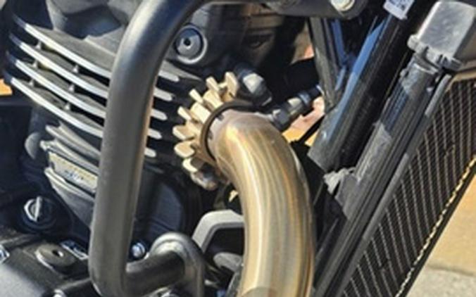 2024 Triumph Scrambler 400 X Matte Khaki Green / Fusion White Phantom Black Silver Ice