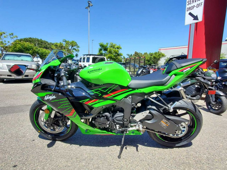 2024 KAWASAKI NINJA ZX-6R KRT EDITION