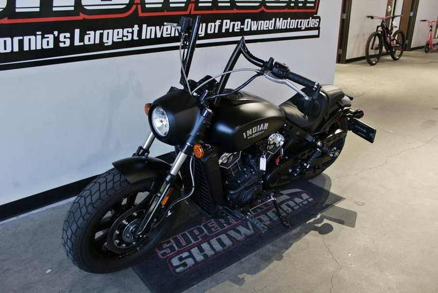 2022 Indian Motorcycle® Scout® Bobber ABS Black Smoke