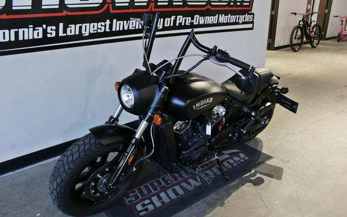 2022 Indian Motorcycle® Scout® Bobber ABS Black Smoke