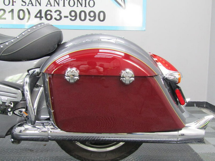 2017 Indian Motorcycle® Springfield™ Steel Gray Over Burgundy Metallic