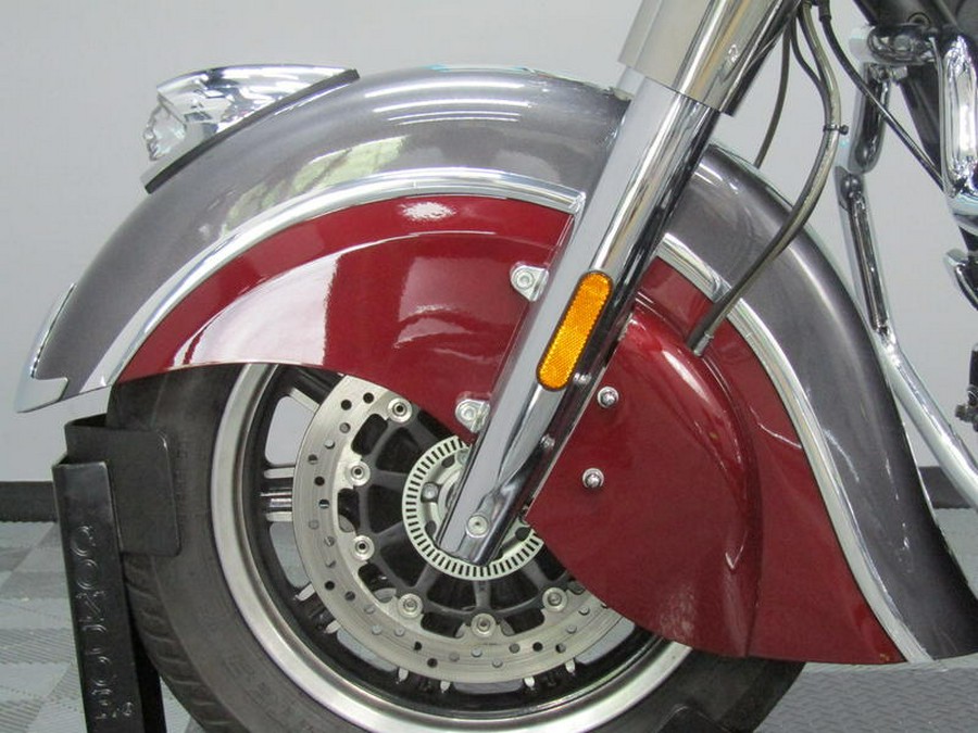 2017 Indian Motorcycle® Springfield™ Steel Gray Over Burgundy Metallic