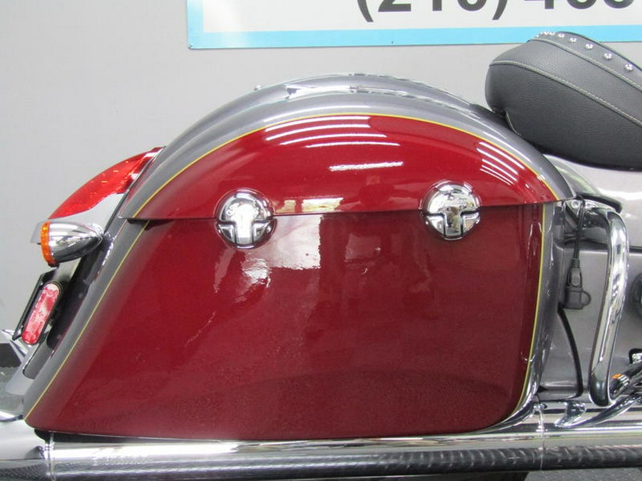 2017 Indian Motorcycle® Springfield™ Steel Gray Over Burgundy Metallic