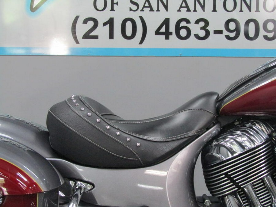 2017 Indian Motorcycle® Springfield™ Steel Gray Over Burgundy Metallic