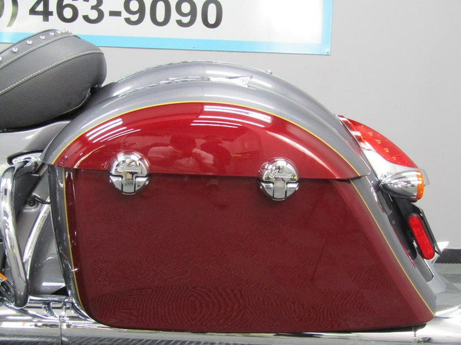 2017 Indian Motorcycle® Springfield™ Steel Gray Over Burgundy Metallic