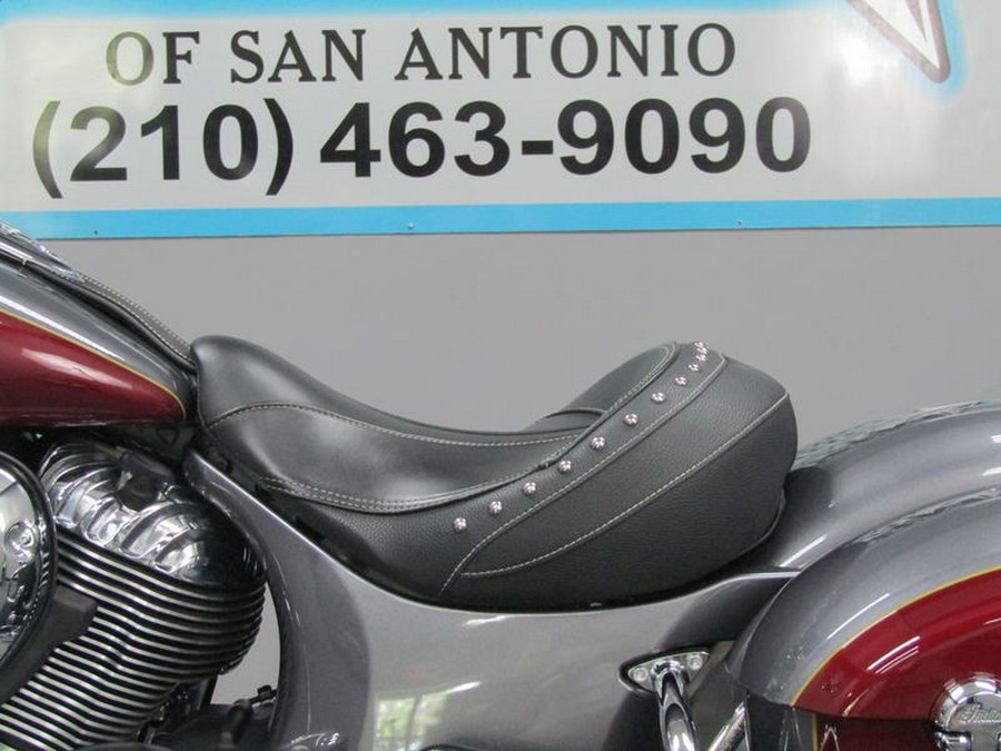 2017 Indian Motorcycle® Springfield™ Steel Gray Over Burgundy Metallic