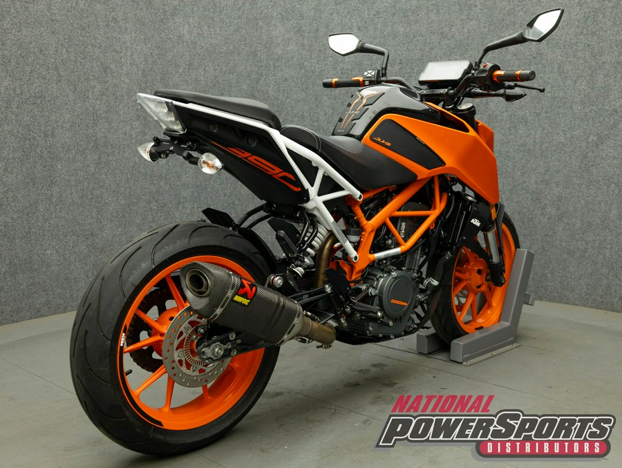 2017 KTM 390 DUKE W/ABS