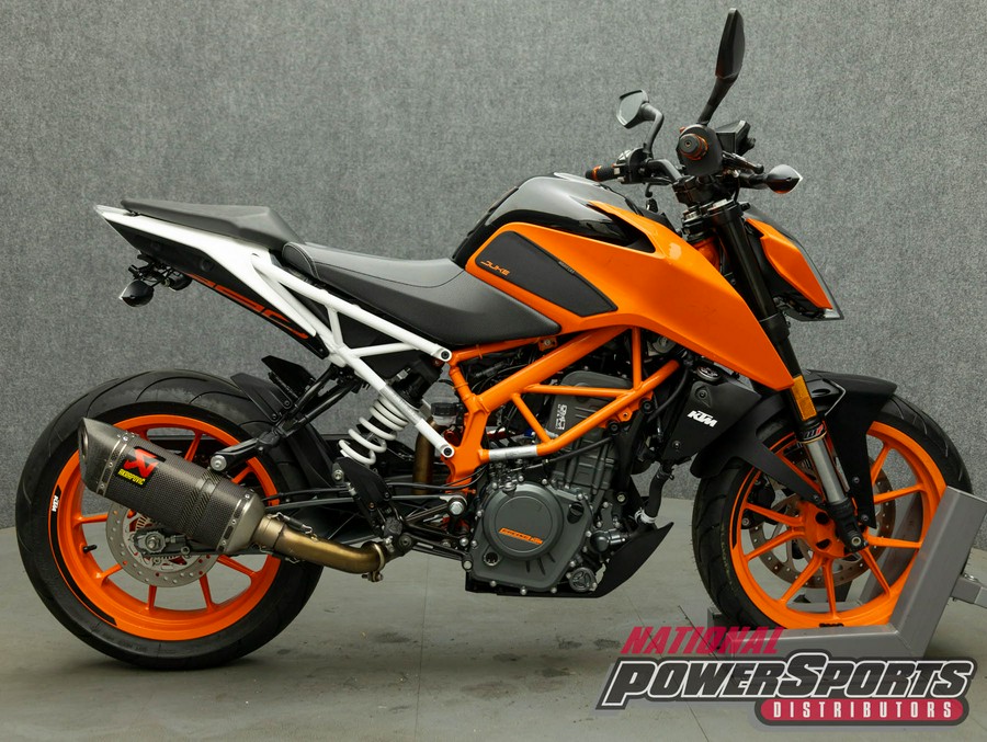 2017 KTM 390 DUKE W/ABS