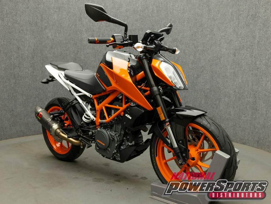 2017 KTM 390 DUKE W/ABS