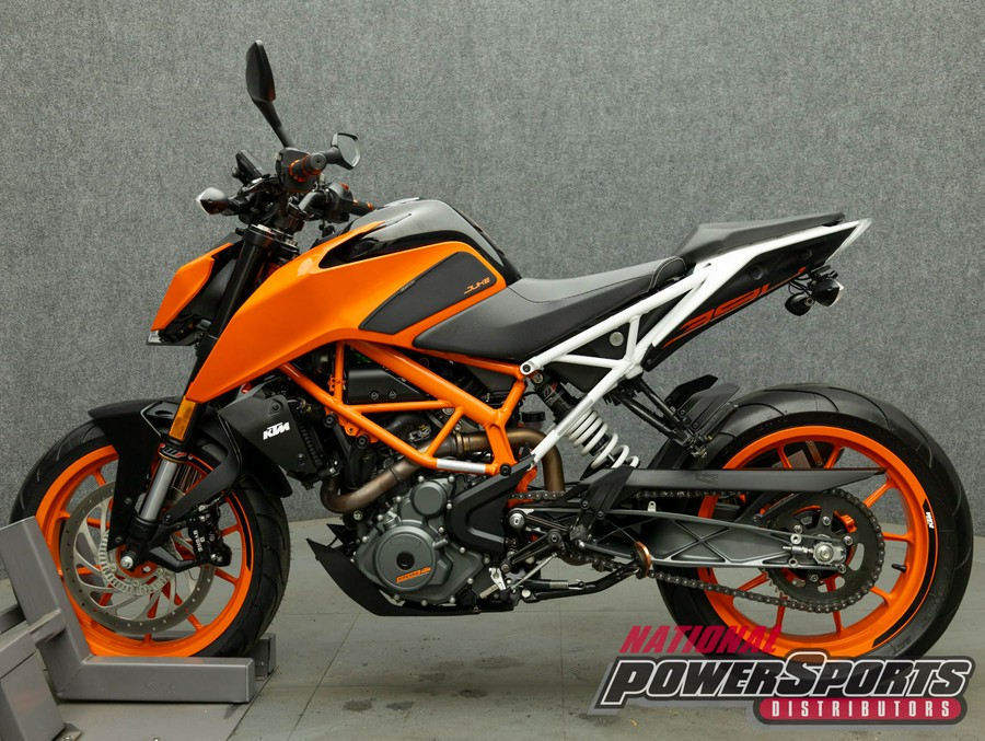 2017 KTM 390 DUKE W/ABS