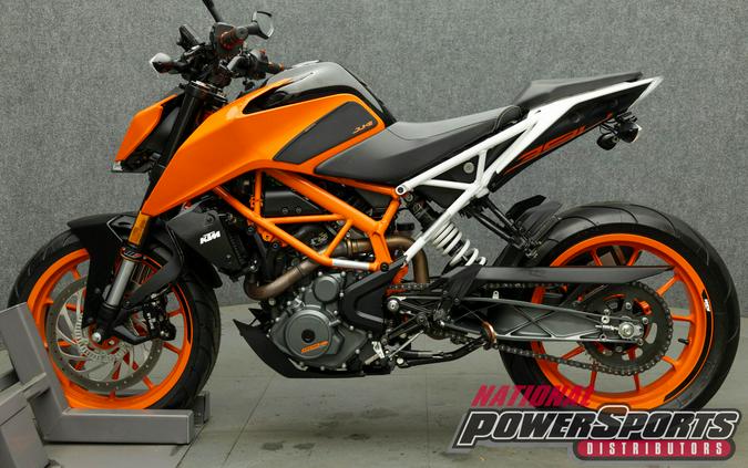 2017 KTM 390 DUKE W/ABS