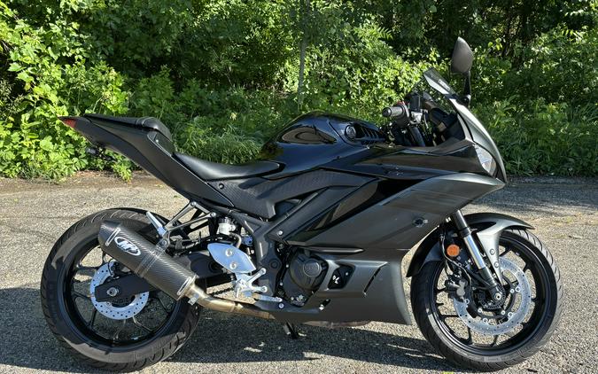 2021 Yamaha YZF-R3 ABS Matte Stealth Black - U007545
