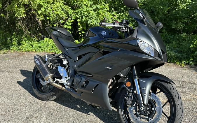 2021 Yamaha YZF-R3 ABS Matte Stealth Black - U007545