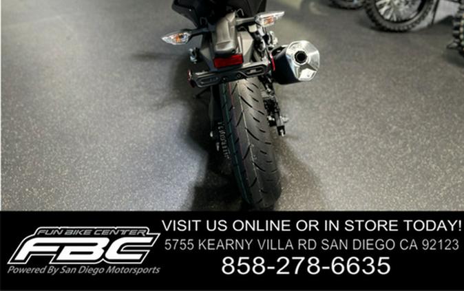 2026 Kawasaki Ninja 500 ABS Metallic Flat Spark Black