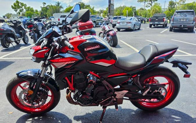 2024 Kawasaki Z650 ABS