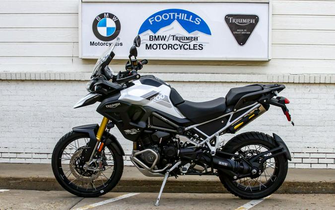 2023 Triumph Tiger 1200 Rally Pro Snowdonia White