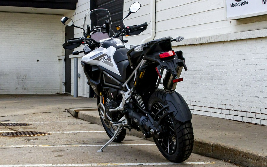 2023 Triumph Tiger 1200 Rally Pro Snowdonia White