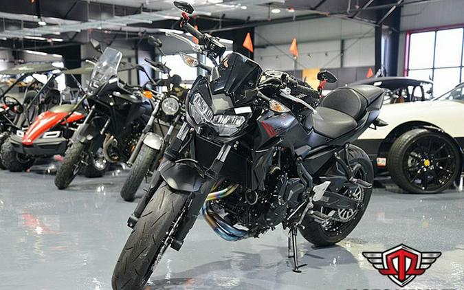 2020 Kawasaki Z650 Metallic BlackMetallic Flat Spark Black