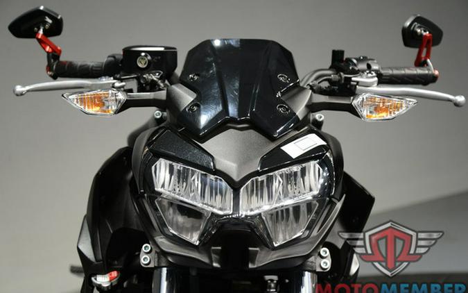 2020 Kawasaki Z650 Metallic BlackMetallic Flat Spark Black