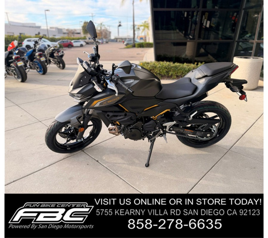 2026 Kawasaki Z500 ABS