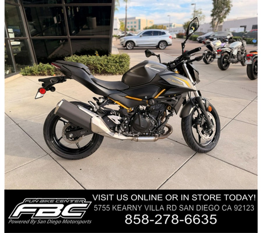 2026 Kawasaki Z500 ABS