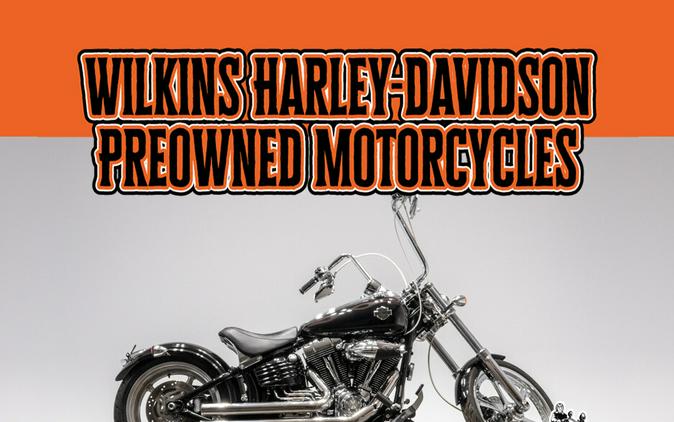 2008 Harley-Davidson Rocker C in Vivid Black Deluxe with 14,527 miles!