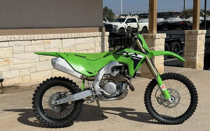 2024 KAWASAKI KX450X LIME GREEN