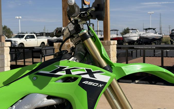 2024 KAWASAKI KX450X LIME GREEN