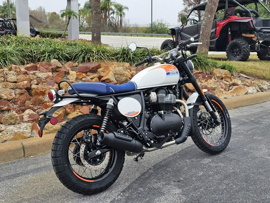 2025 Royal Enfield Bear 650 Boardwalk White