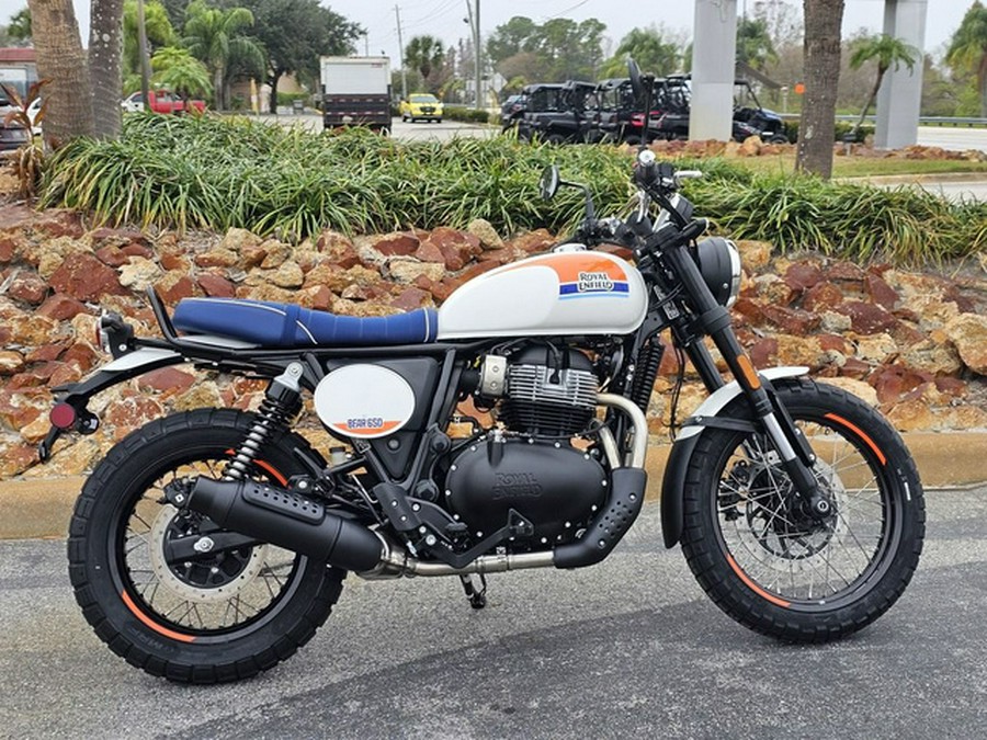 2025 Royal Enfield Bear 650 Boardwalk White