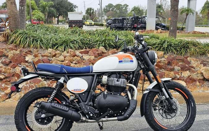 2025 Royal Enfield Bear 650 Boardwalk White