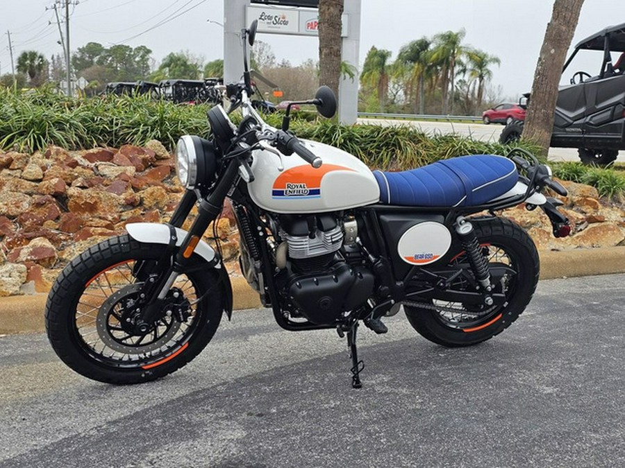 2025 Royal Enfield Bear 650 Boardwalk White