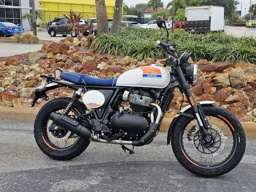 2025 Royal Enfield Bear 650 Boardwalk White