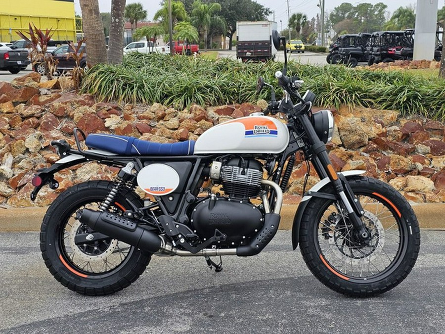 2025 Royal Enfield Bear 650 Boardwalk White