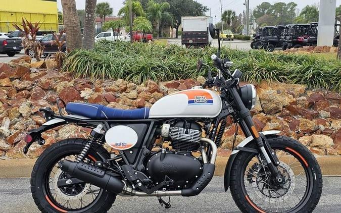 2025 Royal Enfield Bear 650 Boardwalk White