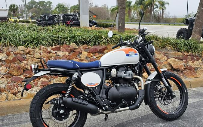 2025 Royal Enfield Bear 650 Boardwalk White