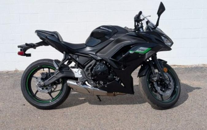 2026 Kawasaki Ninja 500 Metallic Flat Spark Black