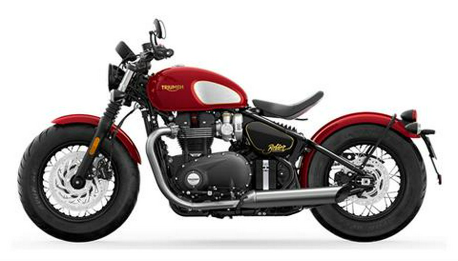 2022 Triumph Bonneville Bobber Gold Line