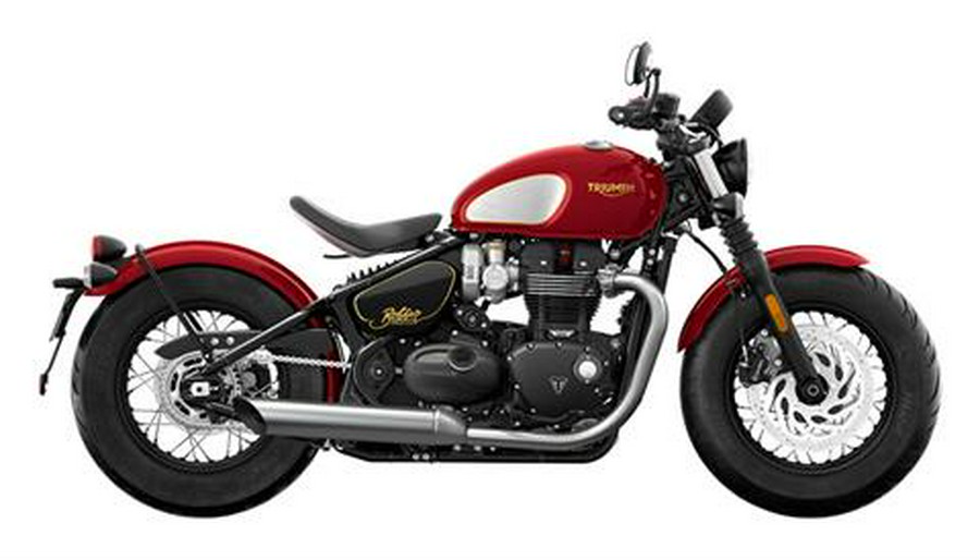 2022 Triumph Bonneville Bobber Gold Line