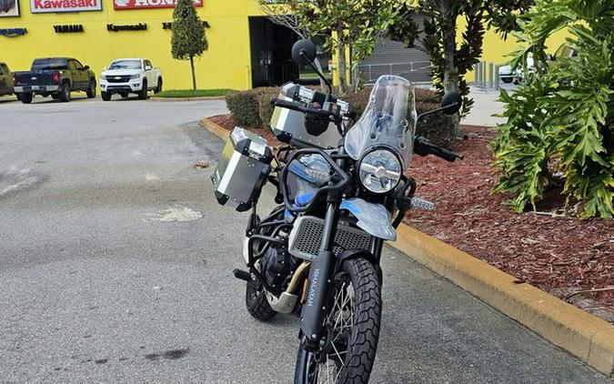 2025 Royal Enfield Himalayan 450 Slate Poppy Blue